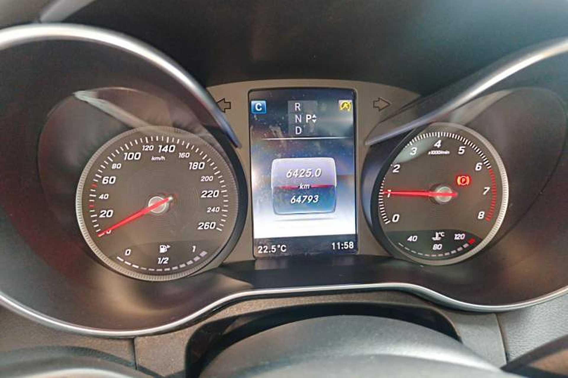 Used Mercedes-Benz C-Class 2015 Revised C 200 L Sport Edition Instrument Cluster