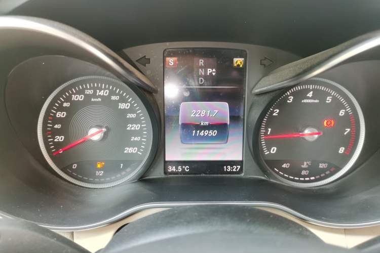 Used Mercedes-Benz C-Class 2015 Restyled C 180 L Sport Edition Instrument Cluster