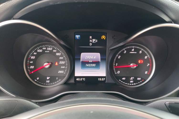 Used Mercedes-Benz C-Class 2015 Facelift C 200 L Instrument Cluster