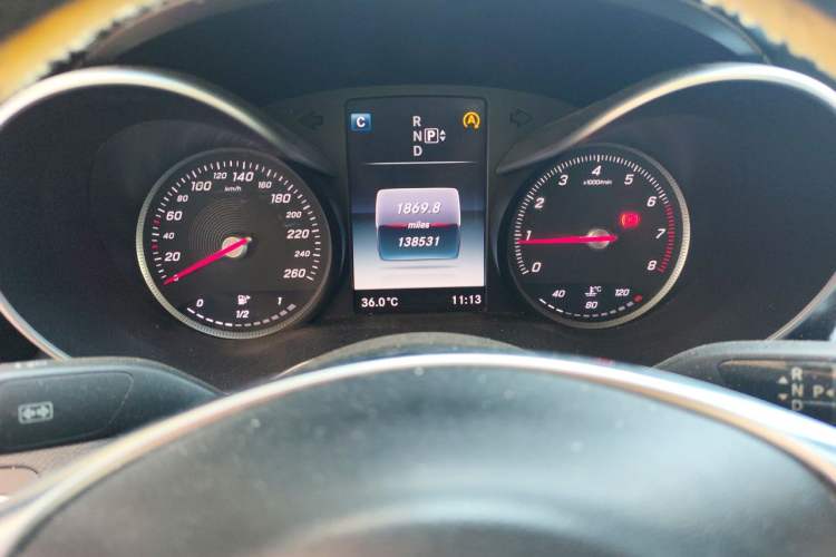 Used Mercedes-Benz C-Class 2015 C 200 Sport Edition 4MATIC Instrument Cluster