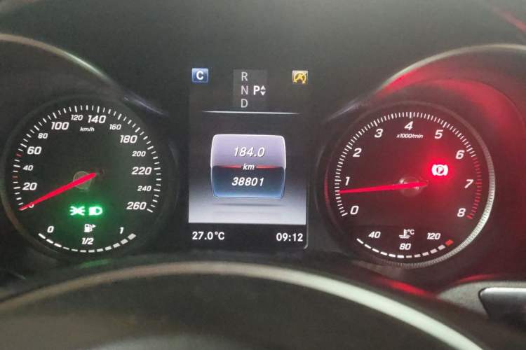 Used Mercedes-Benz C-Class 2015 Revised C 200 L Sport Edition Instrument Cluster
