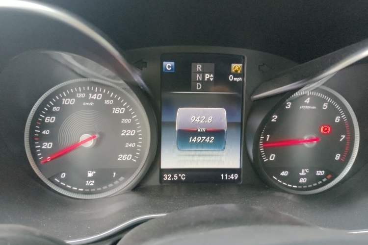 Used Mercedes-Benz C-Class 2015 Restyled C 180 L Sport Edition Instrument Cluster