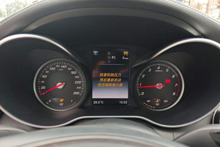 Used Mercedes-Benz C-Class 2015 Revised C 200 L Sport Edition Instrument Cluster