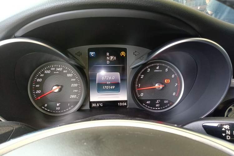 Used Mercedes-Benz C-Class 2015 C 300 Sport Edition Instrument Cluster