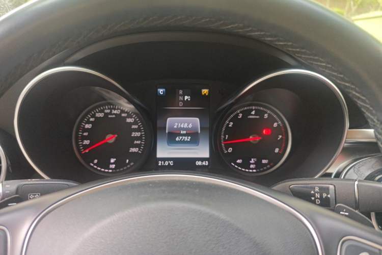 Used Mercedes-Benz C-Class 2015 Revised C 200 L Sport Edition Instrument Cluster