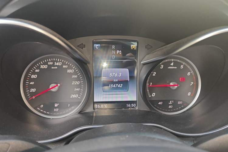 Used Mercedes-Benz C-Class 2015 Revised C 200 L Sport Edition Instrument Cluster