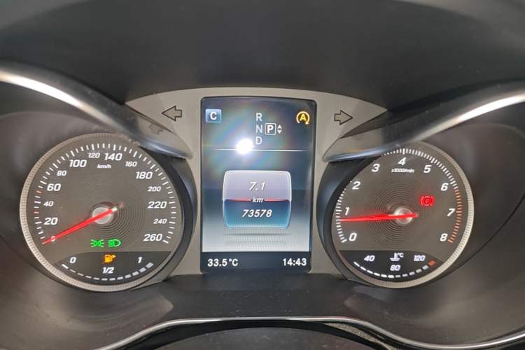 Used Mercedes-Benz C-Class 2015 C 200 L 4MATIC Sport Edition Instrument Cluster