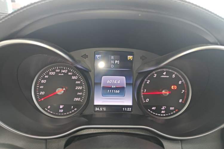Used Mercedes-Benz C-Class 2015 Revised C 200 L Sport Edition Instrument Cluster