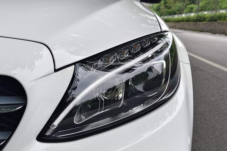 Used Mercedes-Benz C-Class 2015 C 200 station wagon Left Front Headlight