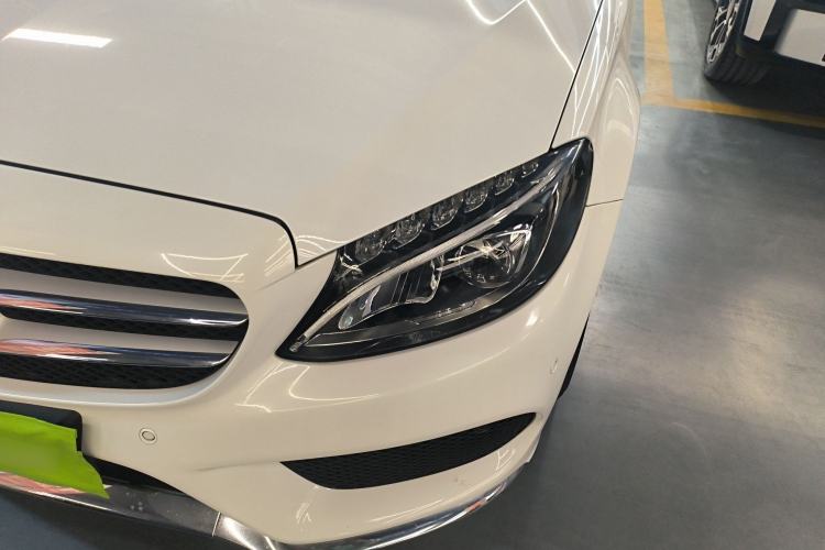 Used Mercedes-Benz C-Class 2015 C 200 station wagon Left Front Headlight
