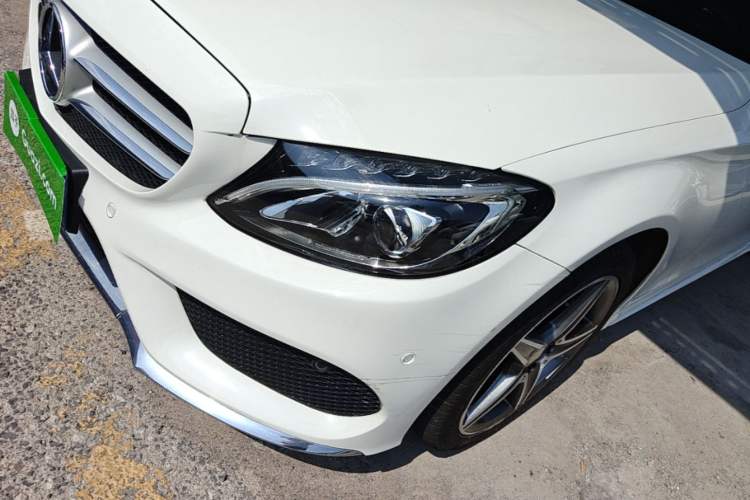 Used Mercedes-Benz C-Class 2015 C 200 station wagon Left Front Headlight