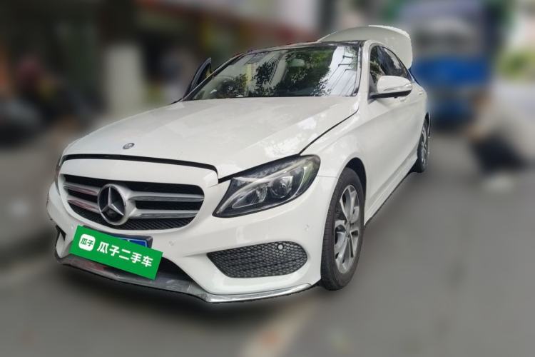Used Mercedes-Benz C-Class 2015 Restyled C 180 L Sport Edition Guazi used car, China used car export, Used car for sale, Used Mercedes-Benz cars, Cheapest cars for sale