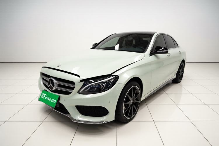 Used Mercedes-Benz C-Class 2015 Revised C 200 L Sport Edition Guazi used car, China used car export, Used car for sale, Used Mercedes-Benz cars, Cheapest cars for sale