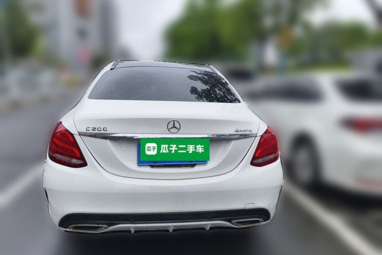 Used Mercedes-Benz C-Class 2015 C 200 L 4MATIC Sport Edition Rear