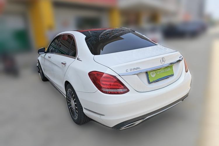 Used Mercedes-Benz C-Class 2015 Facelift C 200 L Rear Left 45 Deg