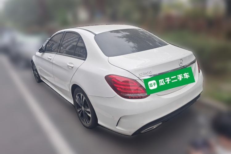 Used Mercedes-Benz C-Class 2015 C 200 Sport Edition Rear Left 45 Deg