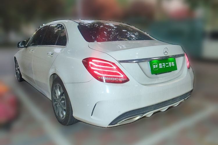 Used Mercedes-Benz C-Class 2015 C 200 L Sport Edition Rear Left 45 Deg