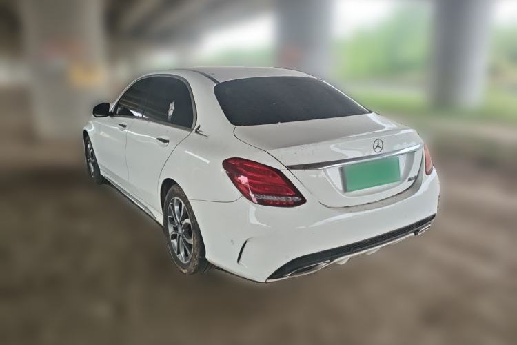 Used Mercedes-Benz C-Class 2015 Restyled C 180 L Sport Edition Rear Left 45 Deg