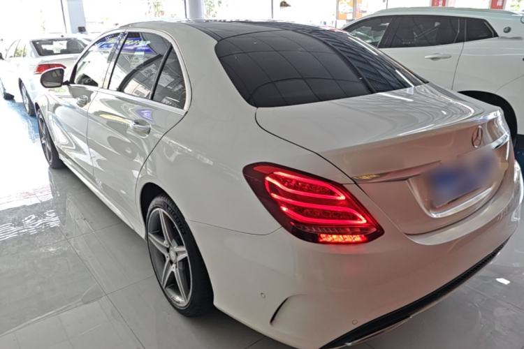 Used Mercedes-Benz C-Class 2015 C 260 L Sport Edition Rear Left 45 Deg