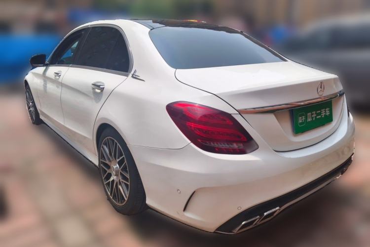 Used Mercedes-Benz C-Class 2015 C 200 L Sport Edition Rear Left 45 Deg