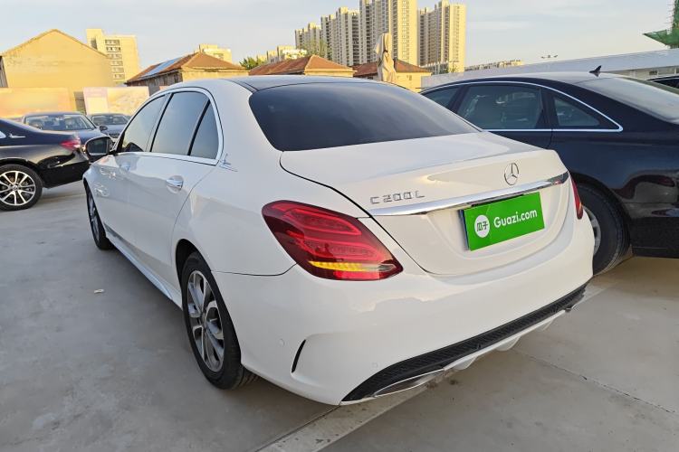 Used Mercedes-Benz C-Class 2015 C 200 L Sport Edition Rear Left 45 Deg