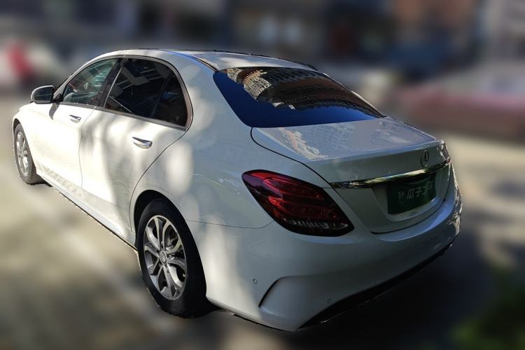 Used Mercedes-Benz C-Class 2015 C 180 L Sport Edition Rear Left 45 Deg