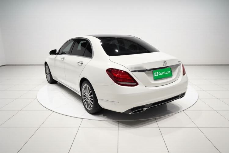 Used Mercedes-Benz C-Class 2015 C 200 L Rear Left 45 Deg