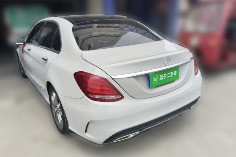 Used Mercedes-Benz C-Class 2015 C 200 L Sport Edition Rear Left 45 Deg