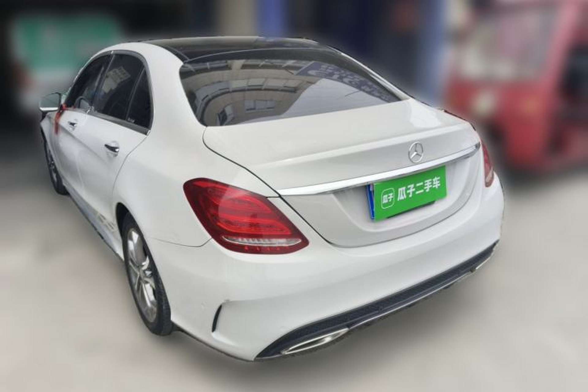 Used Mercedes-Benz C-Class 2015 C 200 L Sport Edition Rear Left 45 Deg