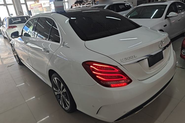 Used Mercedes-Benz C-Class 2015 C 200 L 4MATIC Sport Edition Rear Left 45 Deg