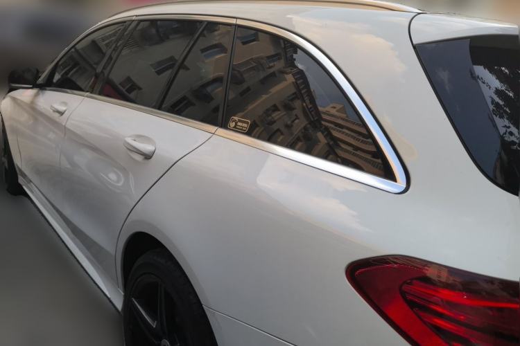 Used Mercedes-Benz C-Class 2015 C 200 station wagon Rear Left 45 Deg