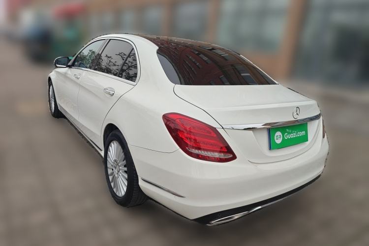 Used Mercedes-Benz C-Class 2015 C 200 L Rear Left 45 Deg