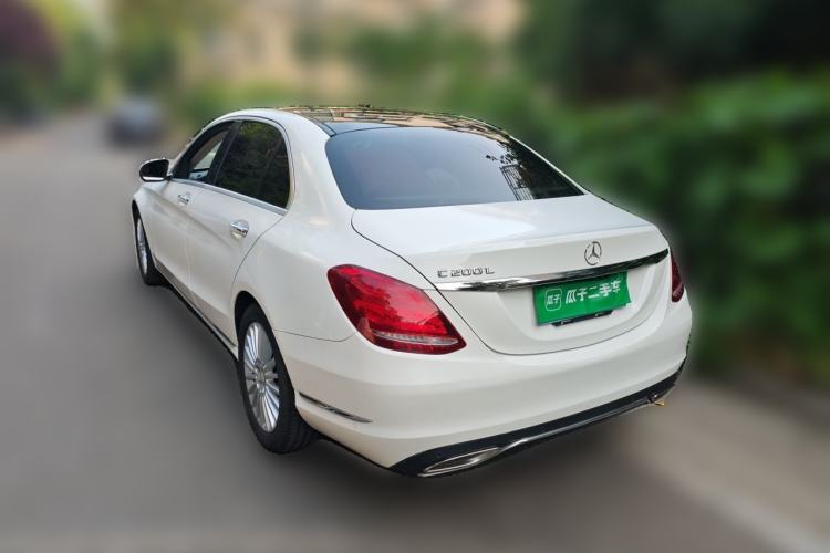Used Mercedes-Benz C-Class 2015 C 200 L Rear Left 45 Deg