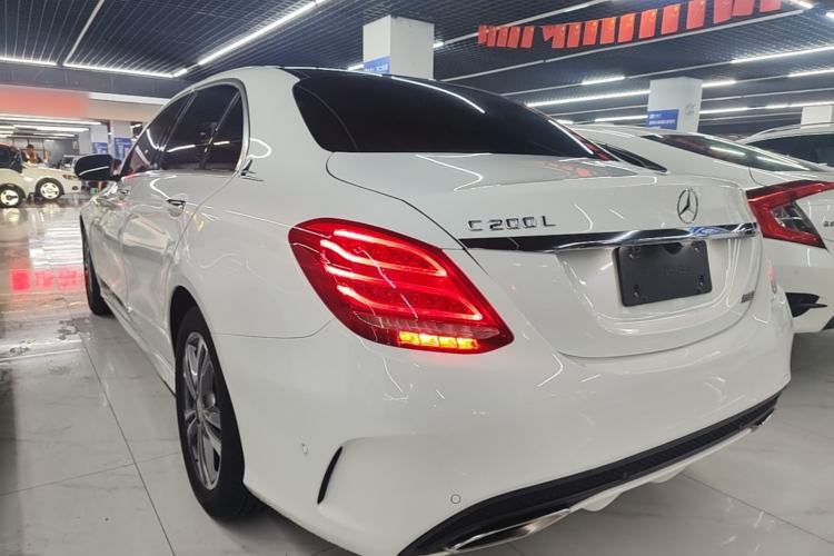 Used Mercedes-Benz C-Class 2015 Revised C 200 L Sport Edition Rear Left 45 Deg