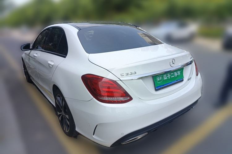 Used Mercedes-Benz C-Class 2015 C 200 Sport Edition 4MATIC Rear Left 45 Deg