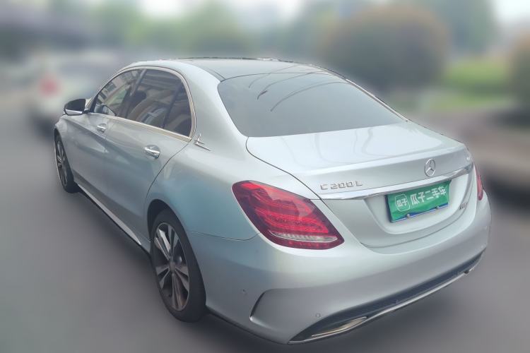 Used Mercedes-Benz C-Class 2015 C 200 L 4MATIC Sport Edition Rear Left 45 Deg