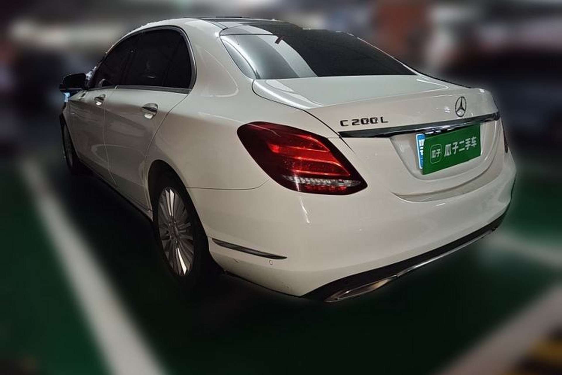 Used Mercedes-Benz C-Class 2015 C 200 L Rear Left 45 Deg