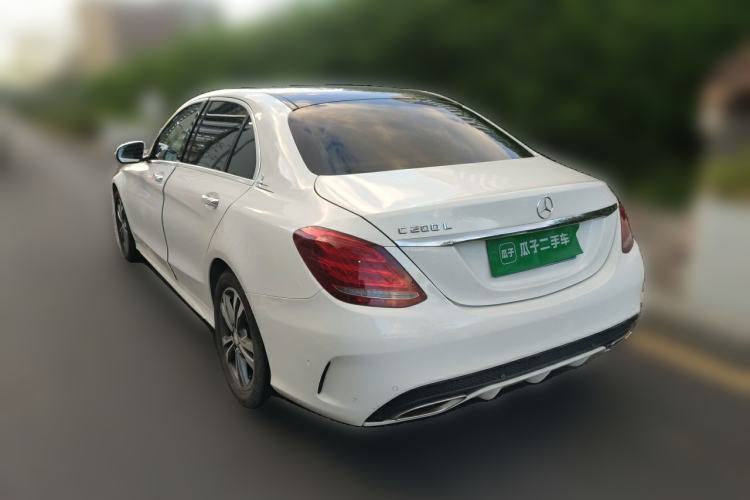 Used Mercedes-Benz C-Class 2015 Revised C 200 L Sport Edition Rear Left 45 Deg