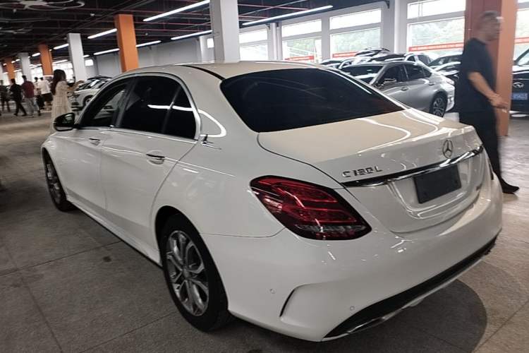 Used Mercedes-Benz C-Class 2015 Restyled C 180 L Sport Edition Rear Left 45 Deg