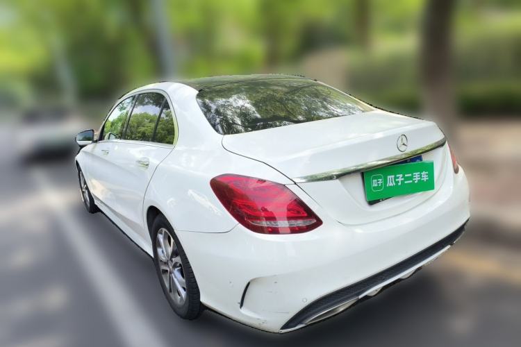 Used Mercedes-Benz C-Class 2015 C 200 L Sport Edition Rear Left 45 Deg