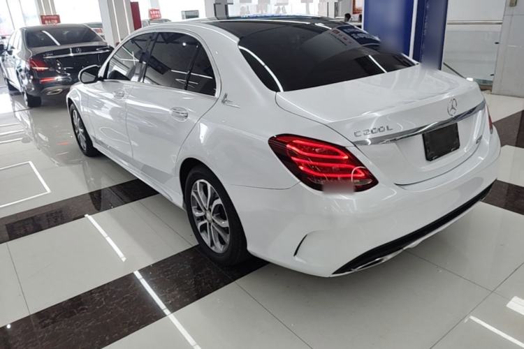 Used Mercedes-Benz C-Class 2015 Revised C 200 L Sport Edition Rear Left 45 Deg