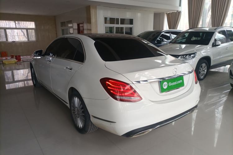 Used Mercedes-Benz C-Class 2015 C 200 L Rear Left 45 Deg