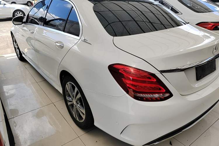 Used Mercedes-Benz C-Class 2015 Revised C 200 L Sport Edition Rear Left 45 Deg