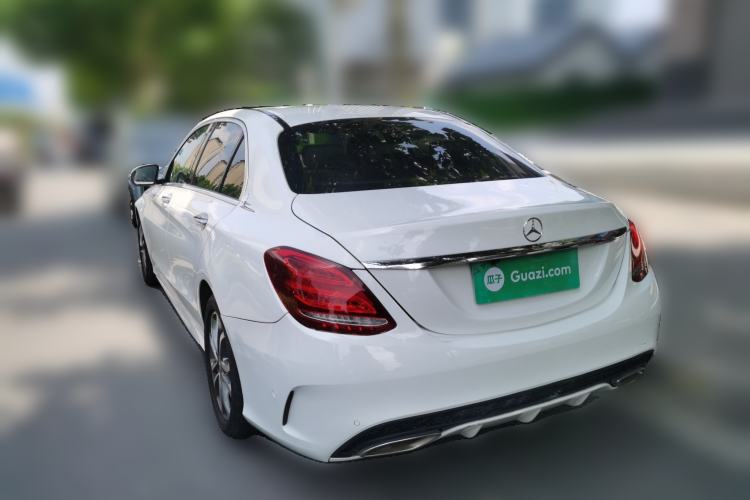 Used Mercedes-Benz C-Class 2015 Restyled C 180 L Sport Edition Rear Left 45 Deg