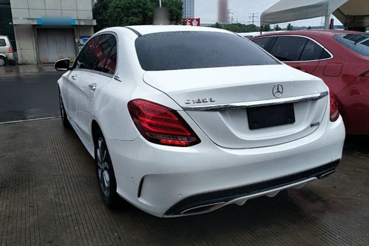 Used Mercedes-Benz C-Class 2015 Restyled C 180 L Sport Edition Rear Left 45 Deg