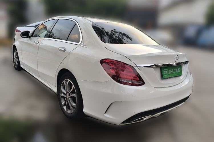 Used Mercedes-Benz C-Class 2015 Restyled C 180 L Sport Edition Rear Left 45 Deg