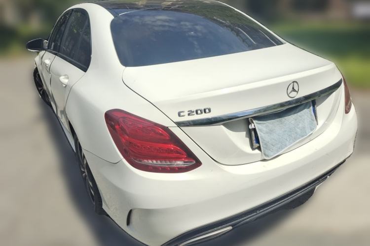 Used Mercedes-Benz C-Class 2015 C 200 Sport Edition Rear Left 45 Deg