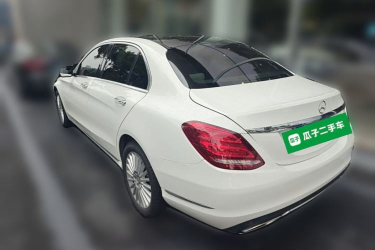 Used Mercedes-Benz C-Class 2015 C 200 L Rear Left 45 Deg