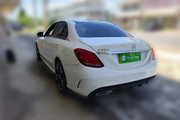 Used Mercedes-Benz C-Class 2015 C 200 Sport Edition 4MATIC Rear Left 45 Deg