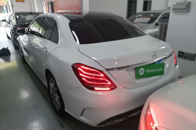 Used Mercedes-Benz C-Class 2015 C 200 L Sport Edition Rear Left 45 Deg